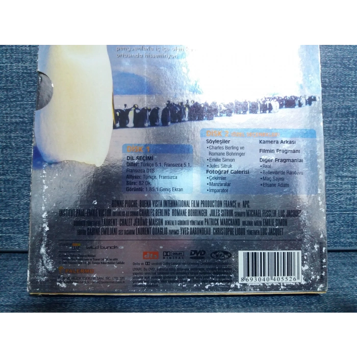 PENGUEN İMPARATORUN YOLCULUĞU DVD (2 DISK)