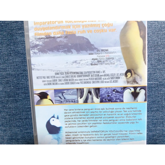 PENGUEN İMPARATORUN YOLCULUĞU DVD FİLM