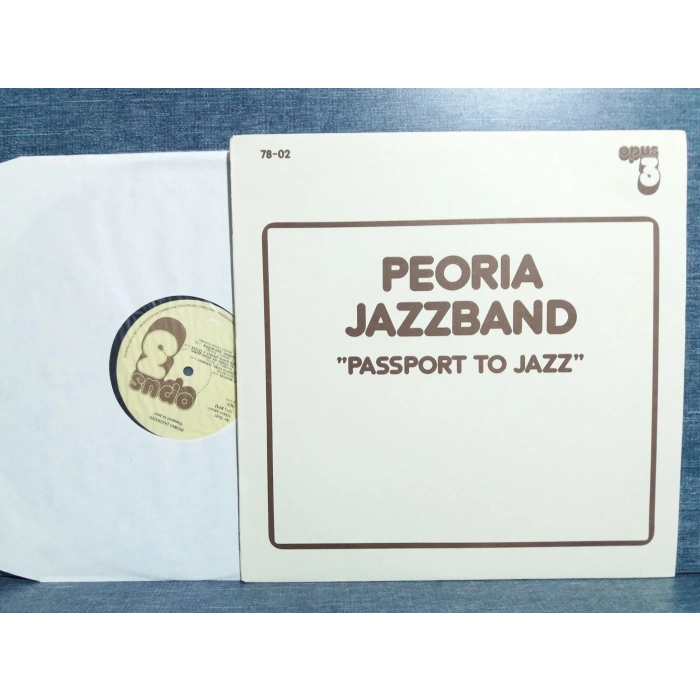 PEORIA JAZZBAND PASSPORT TO JAZZ LP