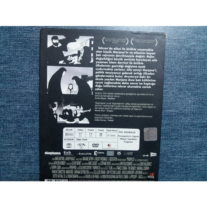 PERSEPOLIS DVD FİLM