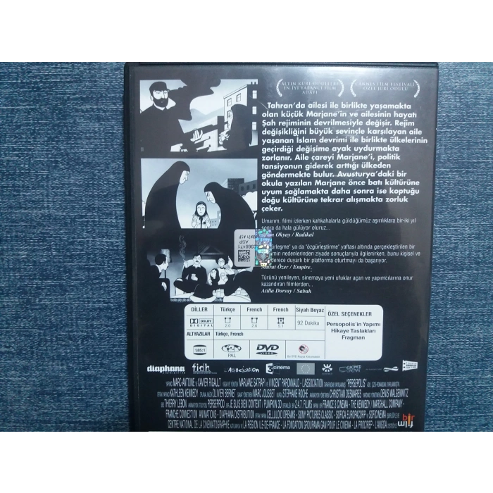 PERSEPOLIS DVD FİLM