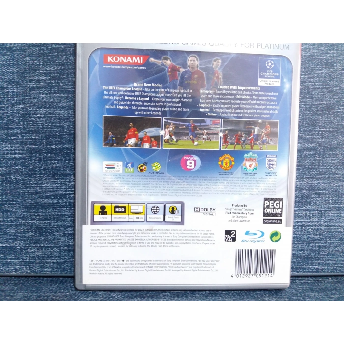 PES 2009 PRO EVOLUTION PS3 OYUN