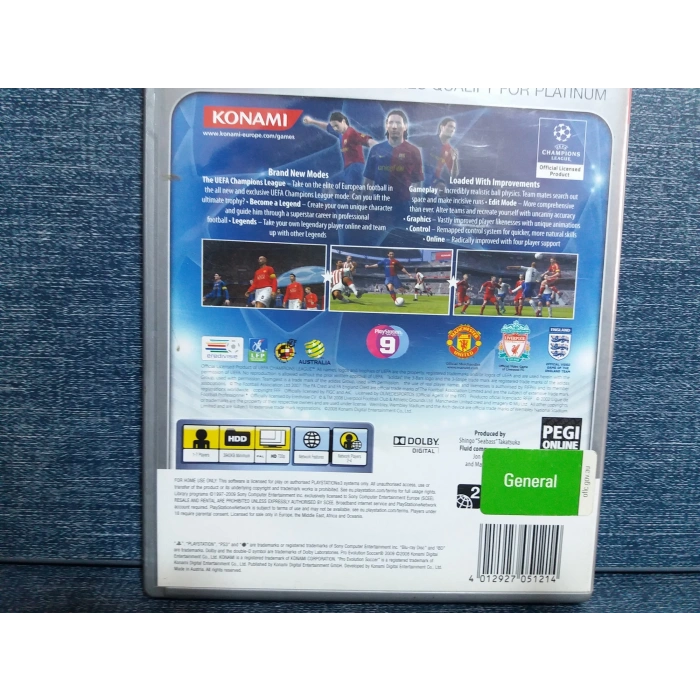 PES 2009 PRO EVOLUTION PS3 OYUN