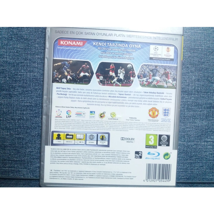 PES 2012 PRO PS3 OYUN