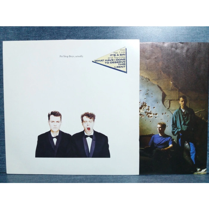 PET SHOP BOYS ACTUALLY MUSIC LP