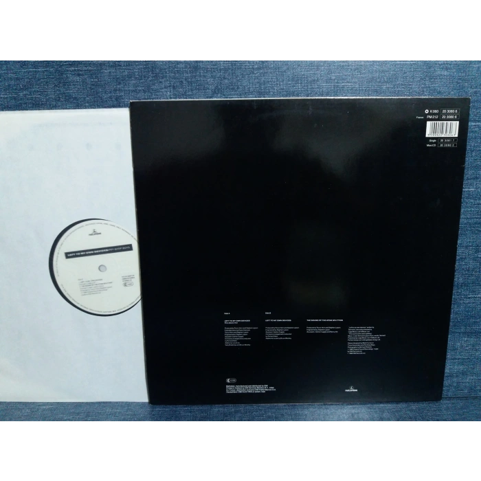 PET SHOP BOYS LEFT TO MY OWN DEVICES MAXI LP