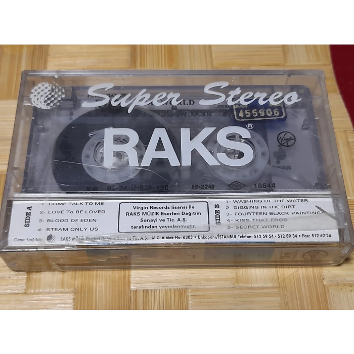 PETER GABRIEL REAL WORLD  MÜZİK KASET