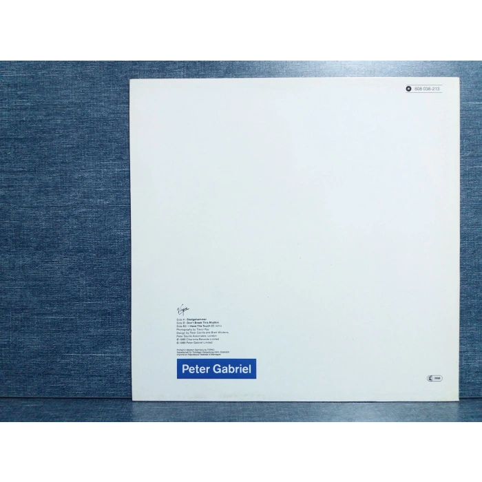 PETER GABRIEL SLEDGE HAMMER MAXI LP