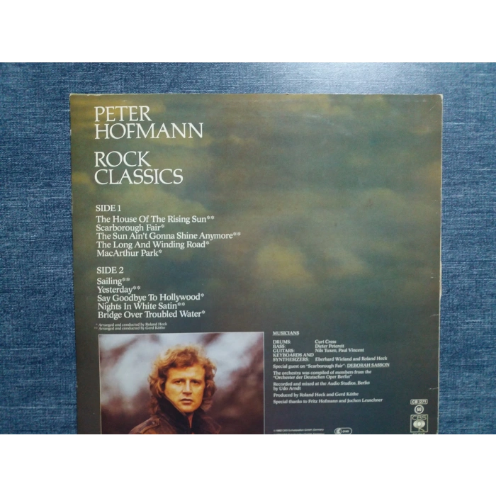 PETER HOFFMAN ROCK CLASSIC MUSIC LP