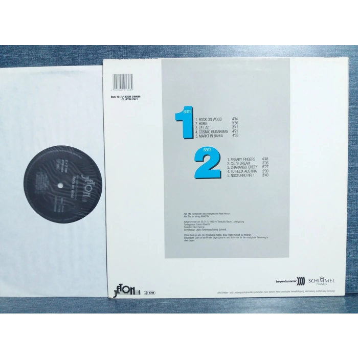 PETER HORTON SLAVA KANTCHEFF ROCK ON WOOD LP