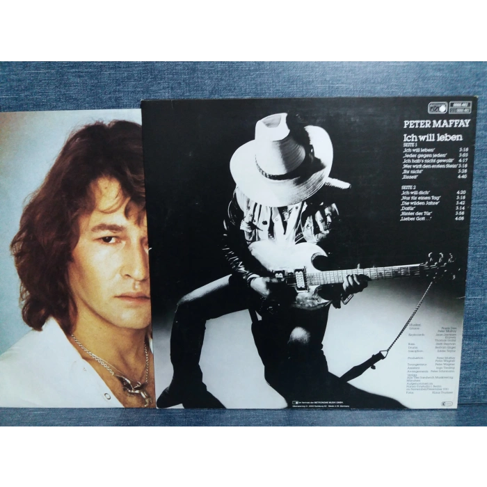 PETER MAFFAY ICH WILL LEBEN MUSIC LP