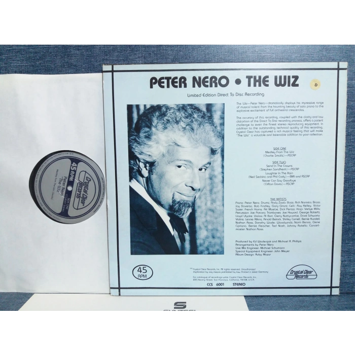 PETER NERO THE WIZ MUSIC LP