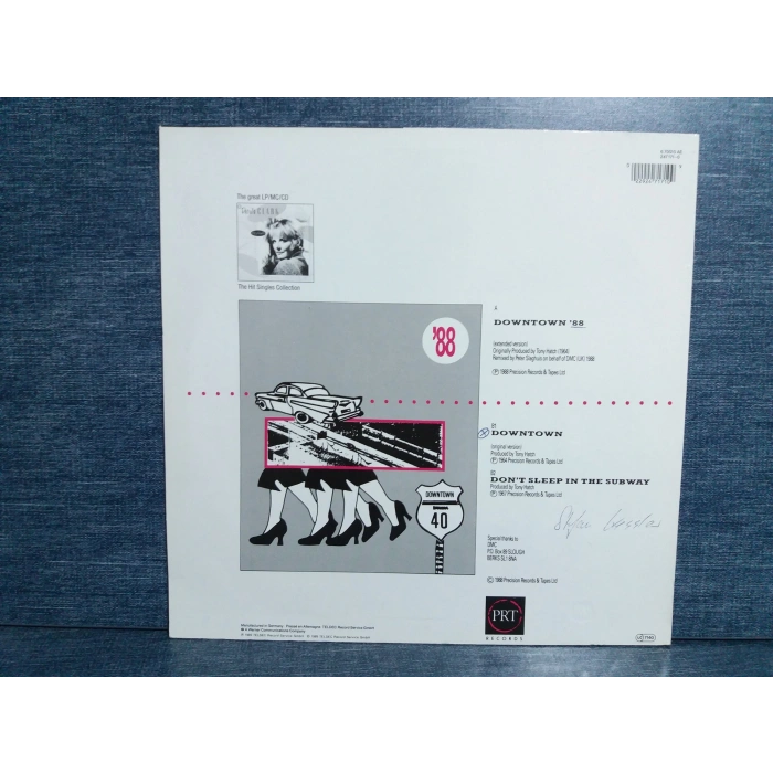 PETULA CLARK DOWNTOWN MAXI LP