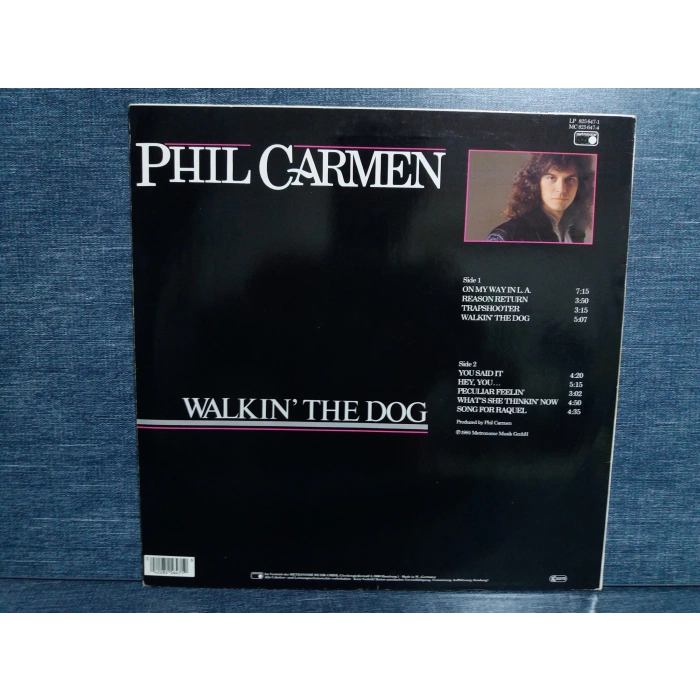 PHIL CARMEN WALKIN THE DOG MUSIC LP