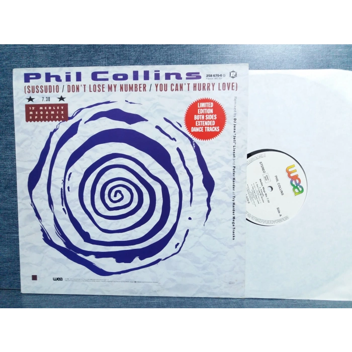 PHIL COLLINS DONT LOSE MY NUMBER MAXI LP