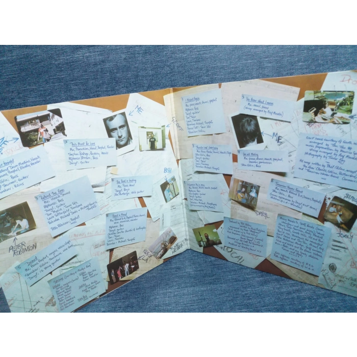 PHIL COLLINS FACE VALUE MUSIC LP