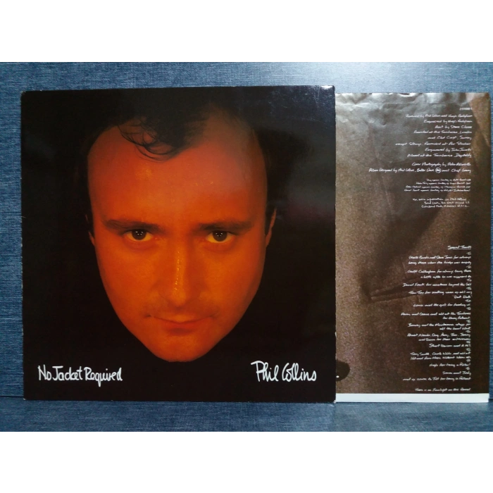 PHIL COLLINS NO JACKET REQUIED LP