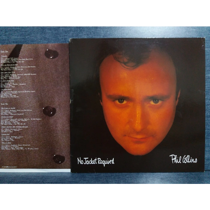 PHIL COLLINS NO JACKET REQUIED LP