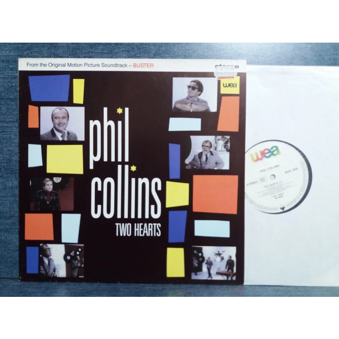 PHIL COLLINS TWO HEARTS SOUNDTRACK MAXI LP