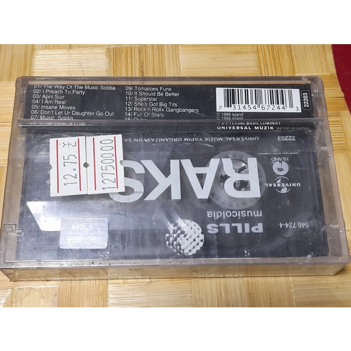 PILLS MUSICSOLDIA MÜZİK KASET