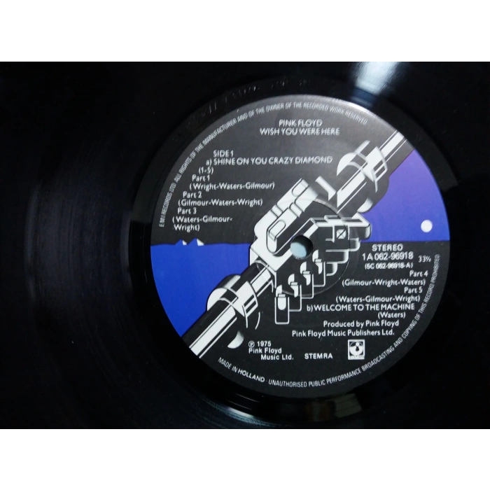 PINK FLOYD WISH YOU WERE HERE MUSIC LP