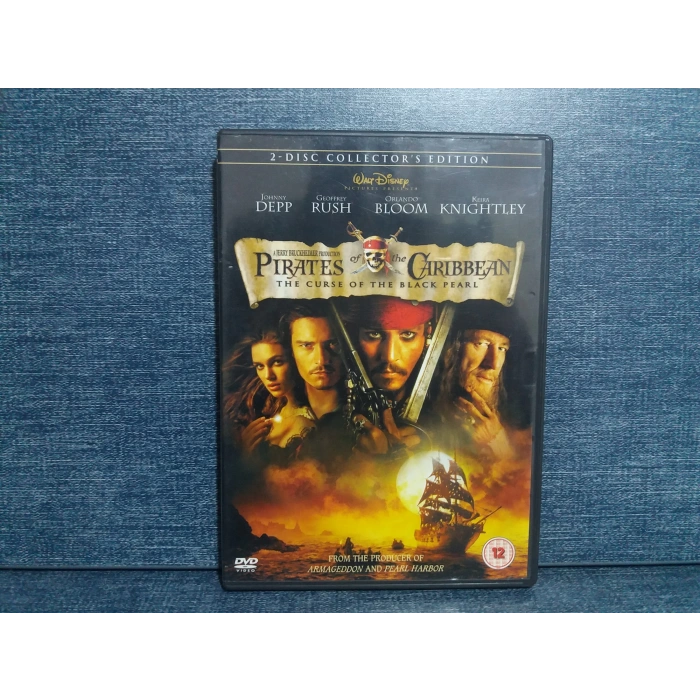 PIRATES CARIBBEAN BLACK PEARL DVD FİLM (İNGİLİZCE-2 DISK)