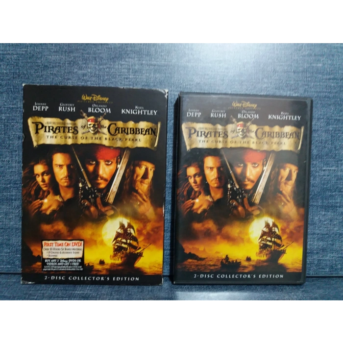 PIRATES CARIBBEAN BLACK PEARL DVD FİLM (İNGİLİZCE-2 DISK)