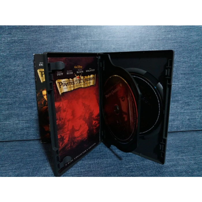 PIRATES CARIBBEAN BLACK PEARL DVD FİLM (İNGİLİZCE-2 DISK)