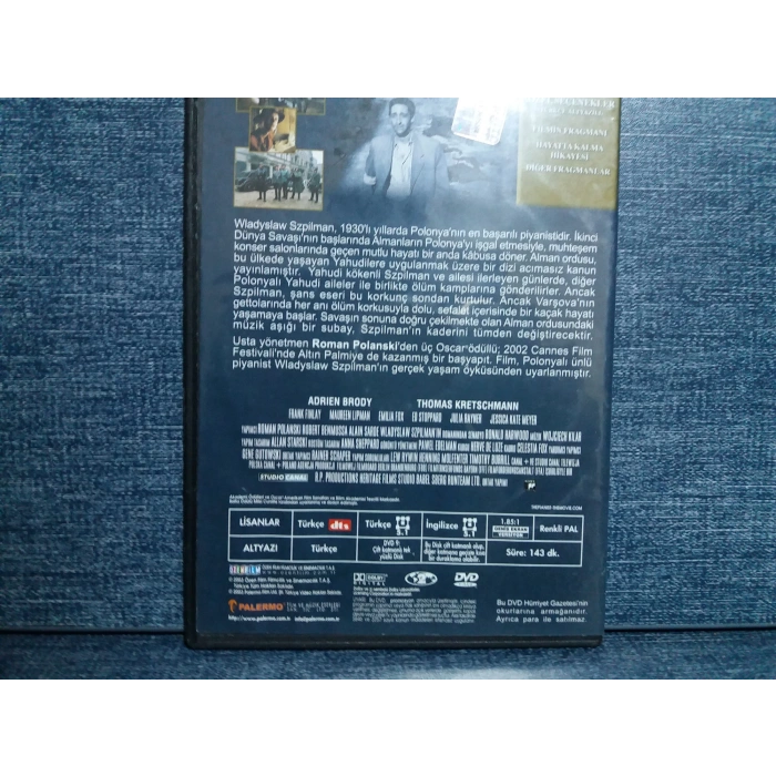 PİYANİST DVD FİLM