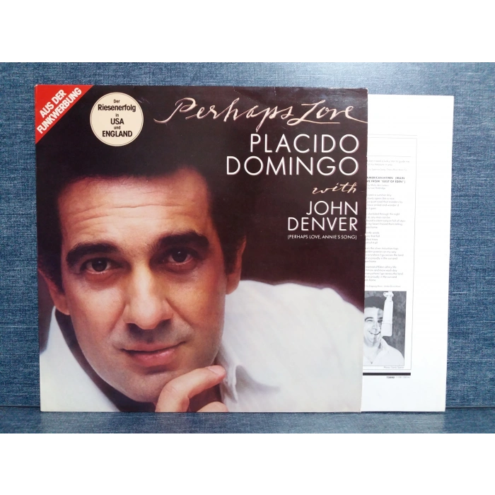 PLACIDO DOMINGO WITH JOHN DENVER  LP