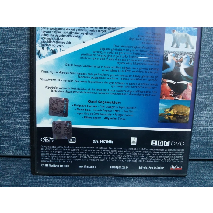 PLANET EARTH BLAU PLANET DVD FİLM BELGESEL (9 DISK)