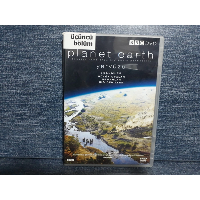PLANET EARTH OVALAR ORMANLAR DENİZLER DVD FİLM