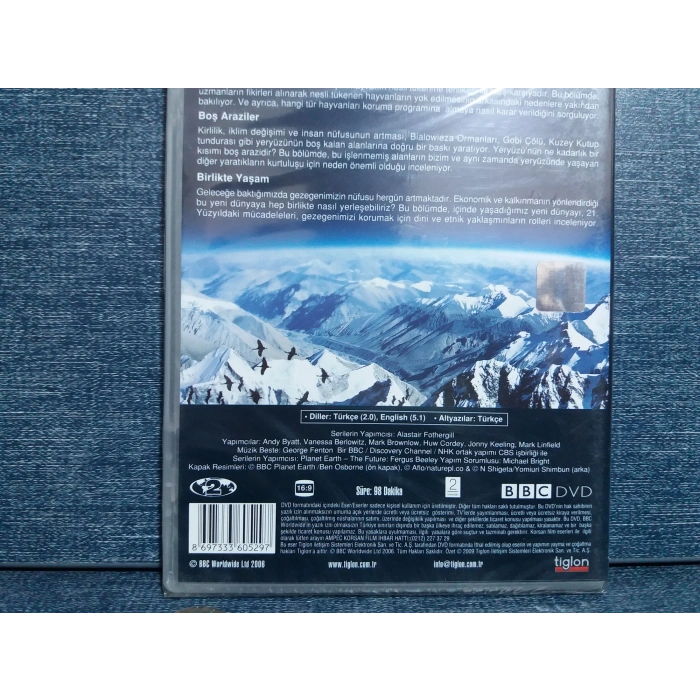 PLANET EARTH YERYÜZÜ BELGESEL DVD FİLM (SIFIR)