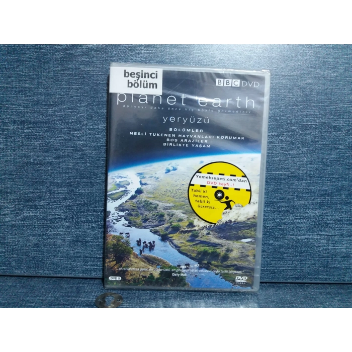 PLANET EARTH YERYÜZÜ BELGESEL DVD FİLM (SIFIR)