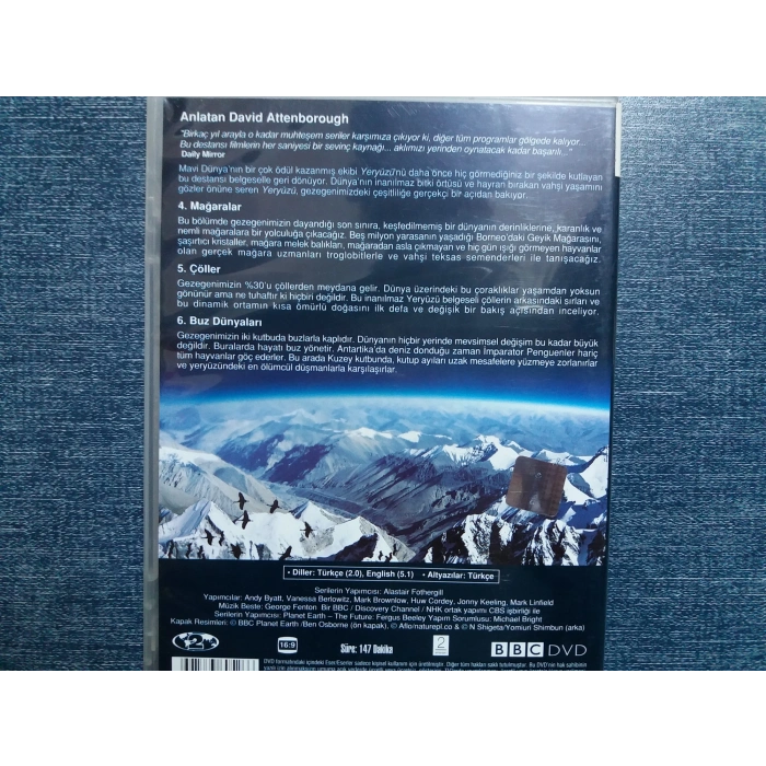 PLANET EARTH  YERYÜZÜ DVD FİLM
