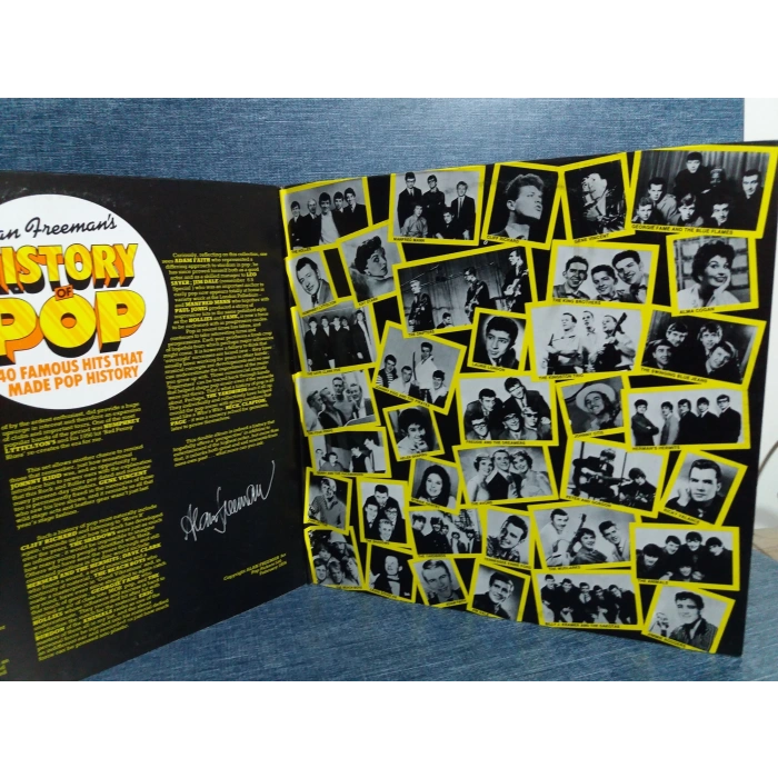 POP HISTORY 40 TRACKS MUSIC 2 LP