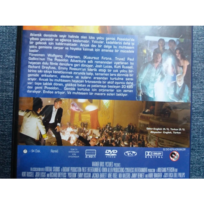 POSEIDON DAN KAÇIŞ DVD FİLM