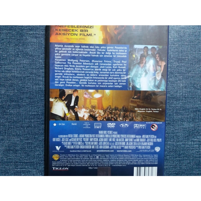 POSEIDON DAN KAÇIŞ DVD FİLM