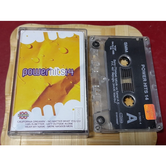 POWER HITS 14 MÜZİK KASET