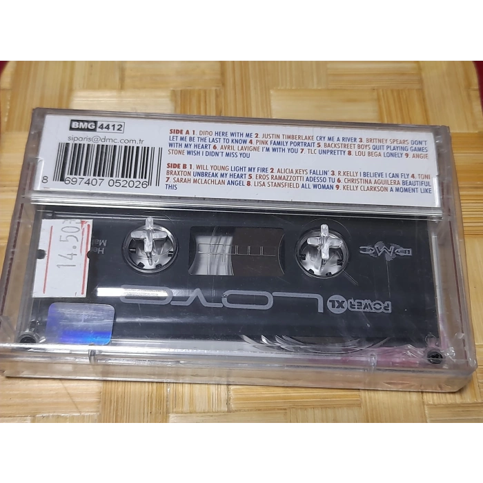POWER XL LOVE HITS MÜZİK KASET