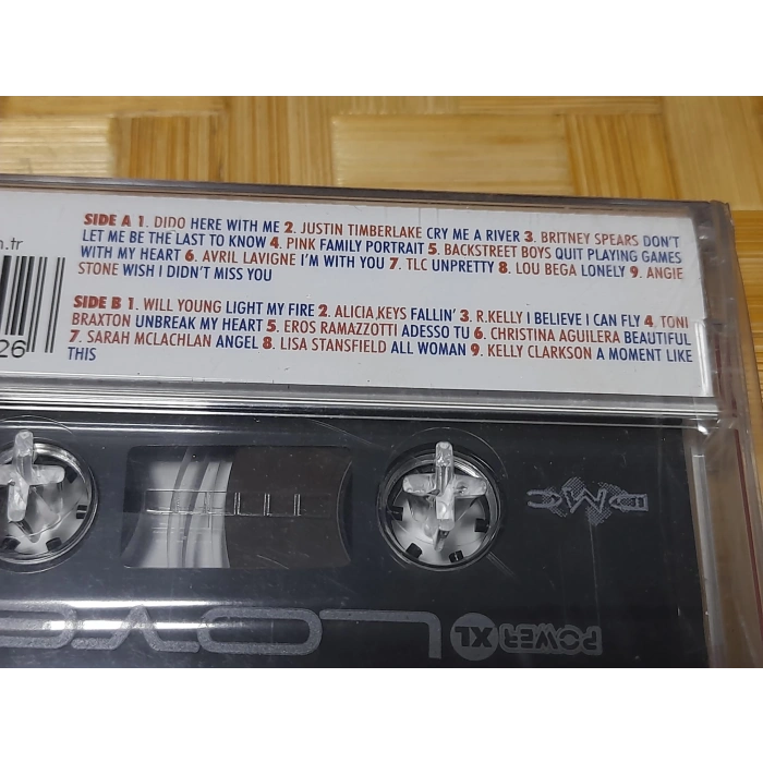 POWER XL LOVE HITS MÜZİK KASET