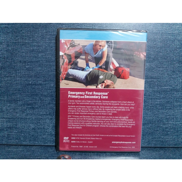 PRIMARY SECONDARY CARE İLK MÜDAHELE DVD FİLM (SIFIR-İNGİLİZCE)