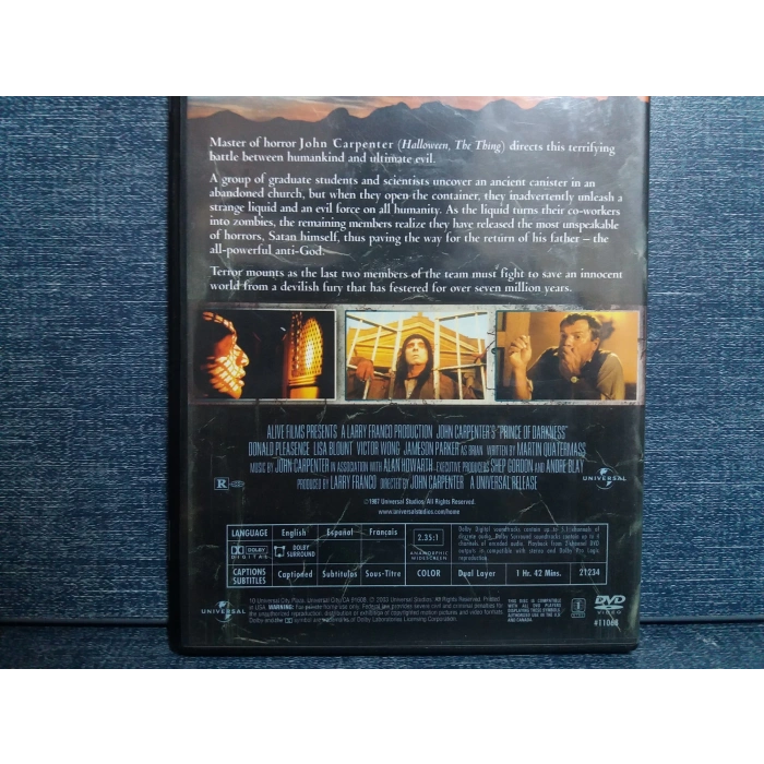 PRINCE OF DARKNESS DVD FİLM (İNGİLİZCE)