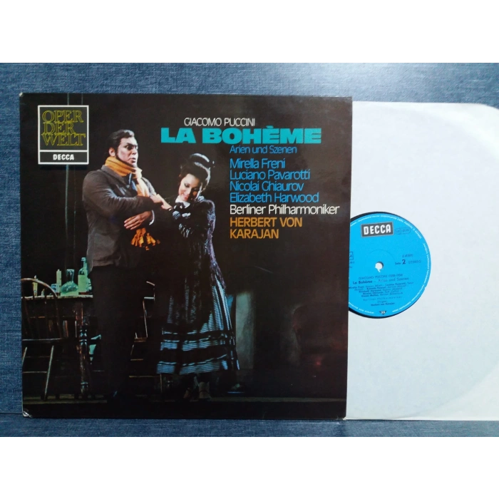 PUCCINI LA BOHEME MUSIC LP