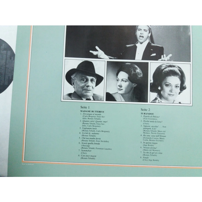 PUCCINI MADAME BUITTERFLY TURANDOT