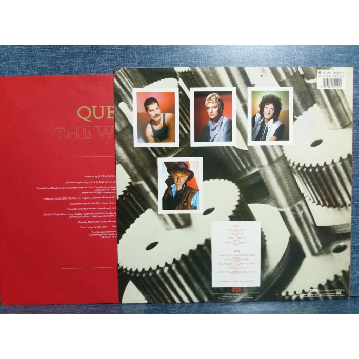 QUEEN THE WORKS MUSIC LP