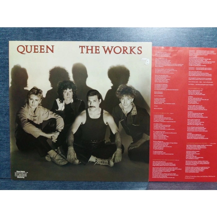 QUEEN THE WORKS MUSIC LP