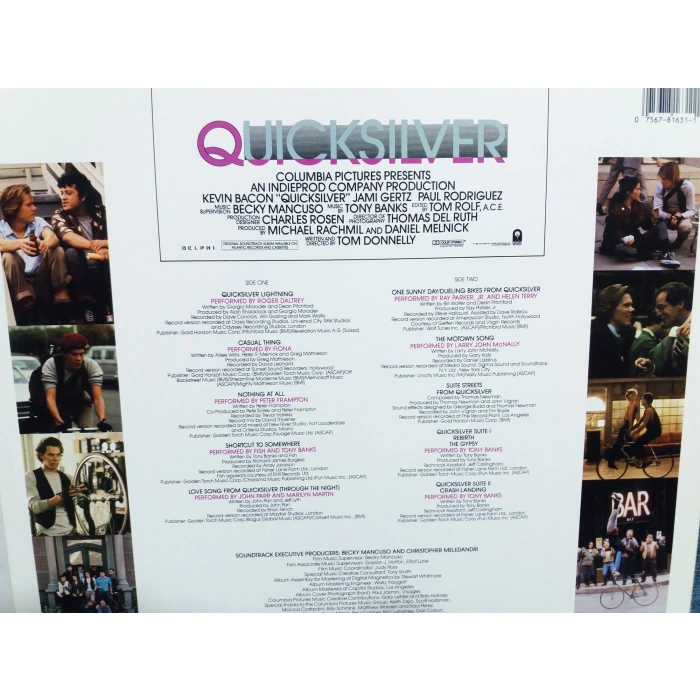 QUICKSILVER SOUDNTRACK MUSIC LP