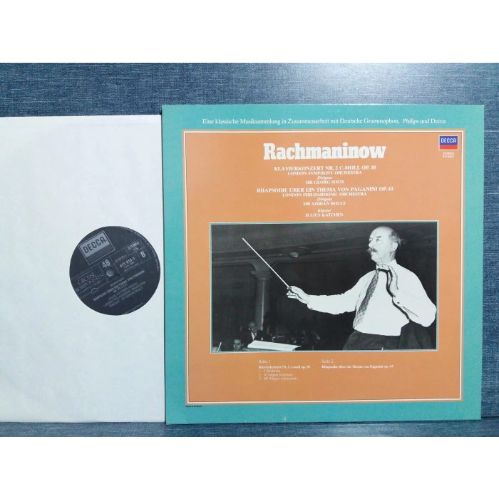 RACHMANINOV KLAVIER Nr.2 - RHAPSODIE JULIUS KATCHEN