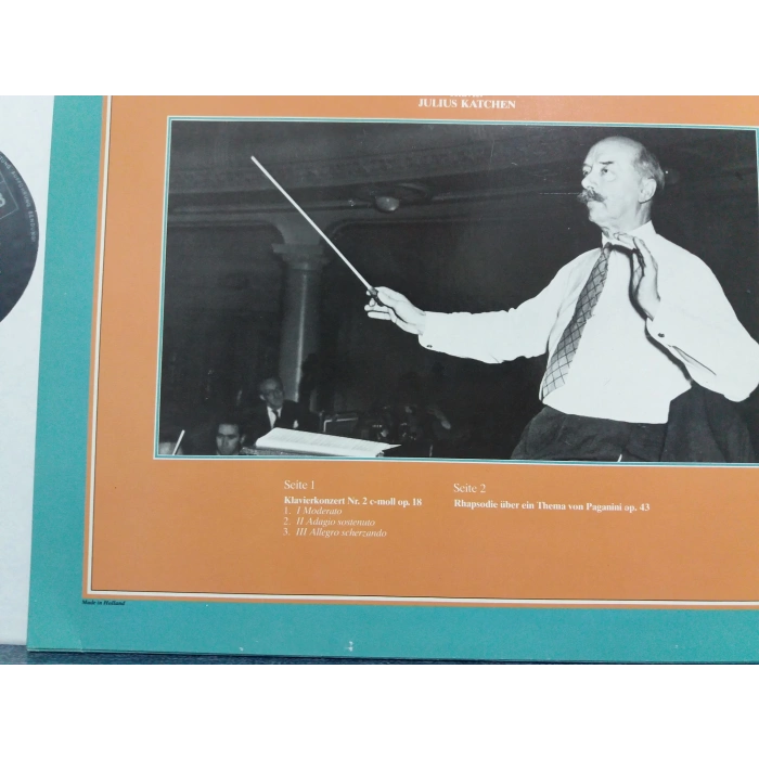 RACHMANINOV KLAVIER Nr.2 - RHAPSODIE JULIUS KATCHEN